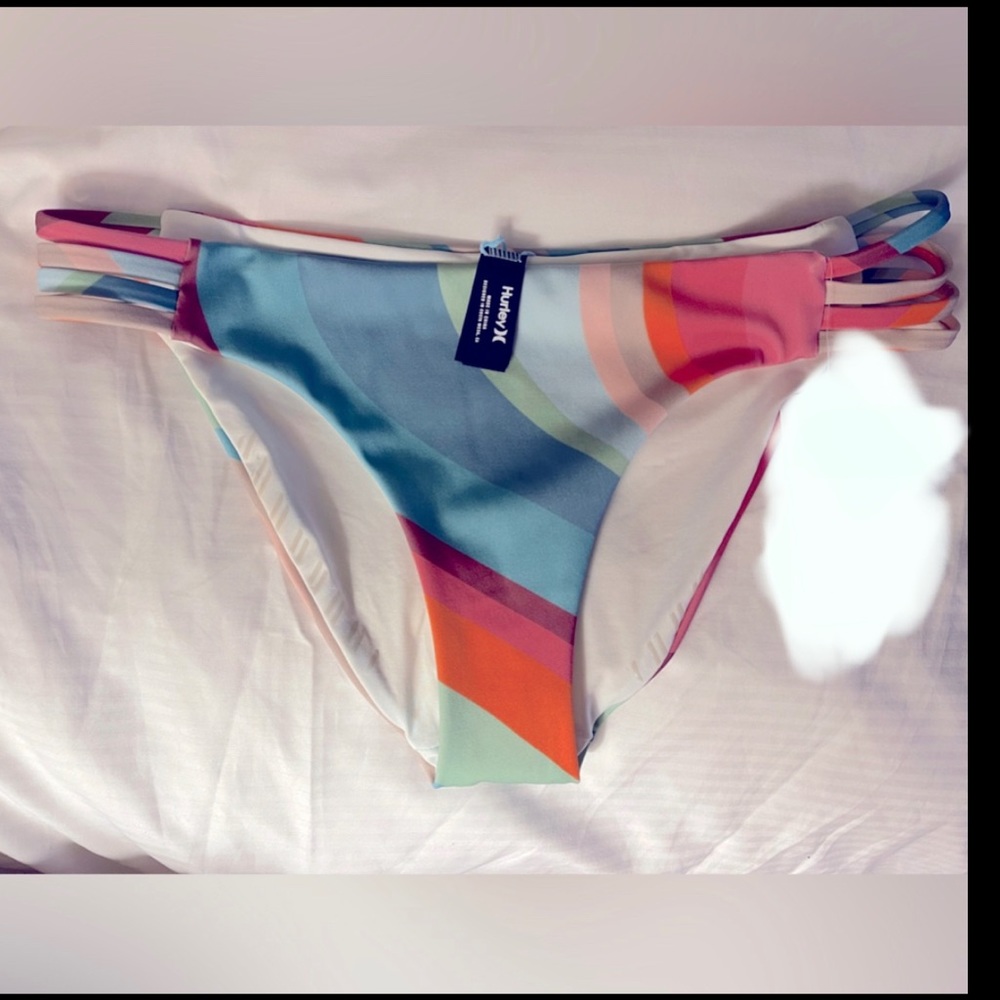 Hurley Max Retro wave bikini bottom nwot